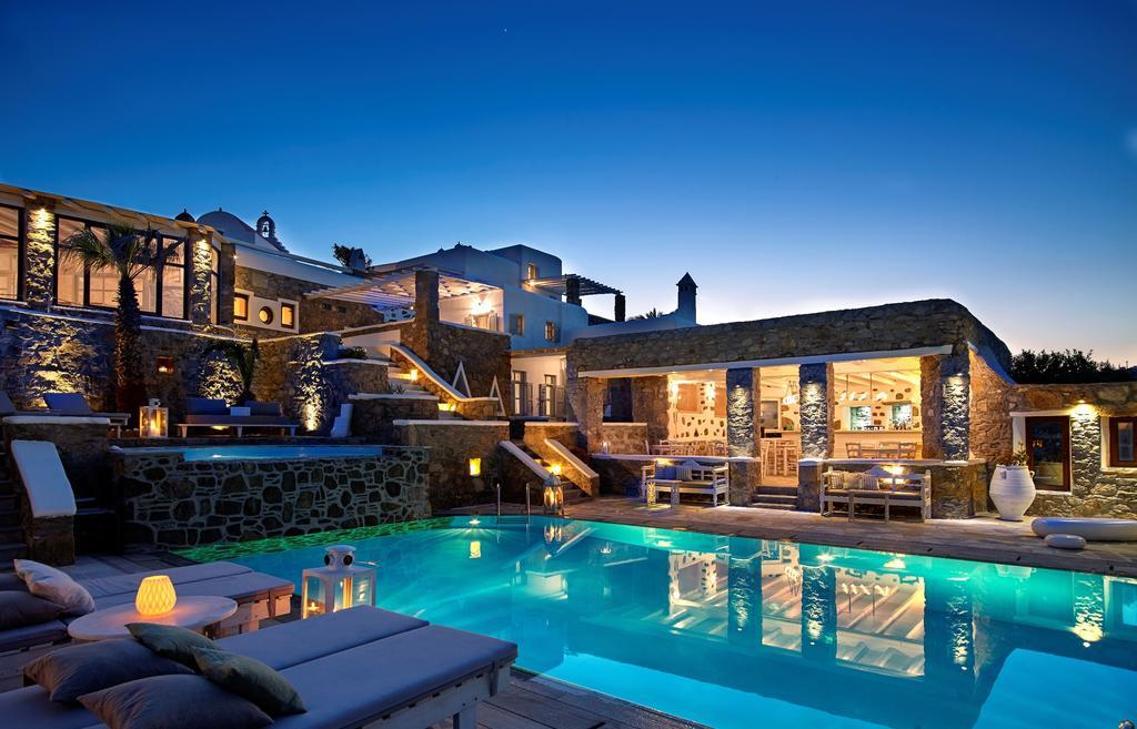 Kallos Of Mykonos - Previous Leonis Summer Houses ออร์นอส ภายนอก รูปภาพ