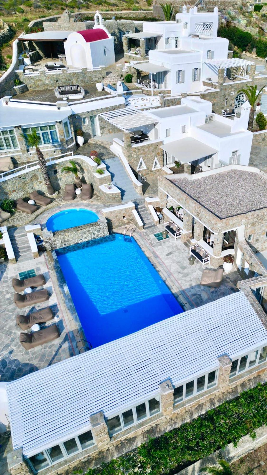 Kallos Of Mykonos - Previous Leonis Summer Houses ออร์นอส ภายนอก รูปภาพ