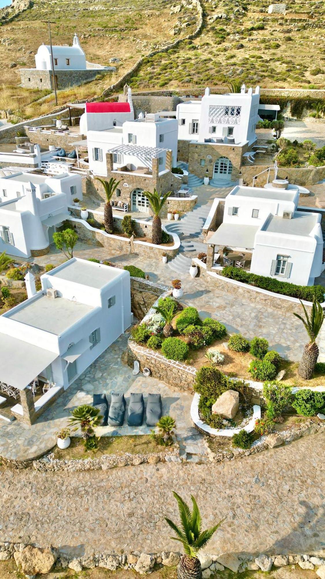 Kallos Of Mykonos - Previous Leonis Summer Houses ออร์นอส ภายนอก รูปภาพ
